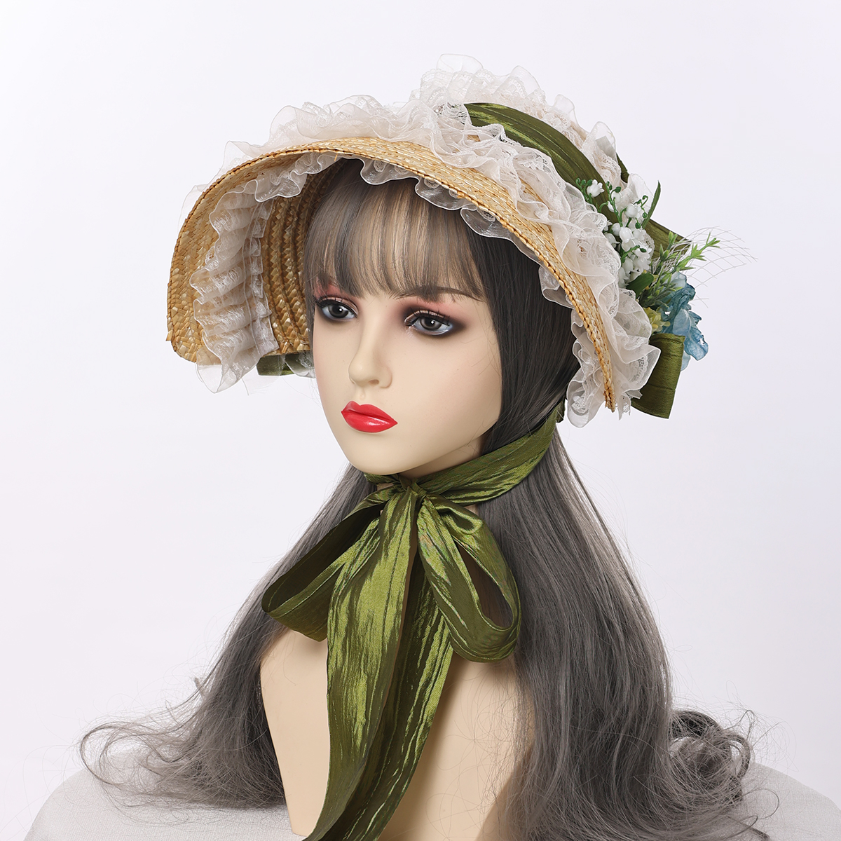 Women'S Victorian Era Accessories - Women Victorian Style Hat Vintage Royal