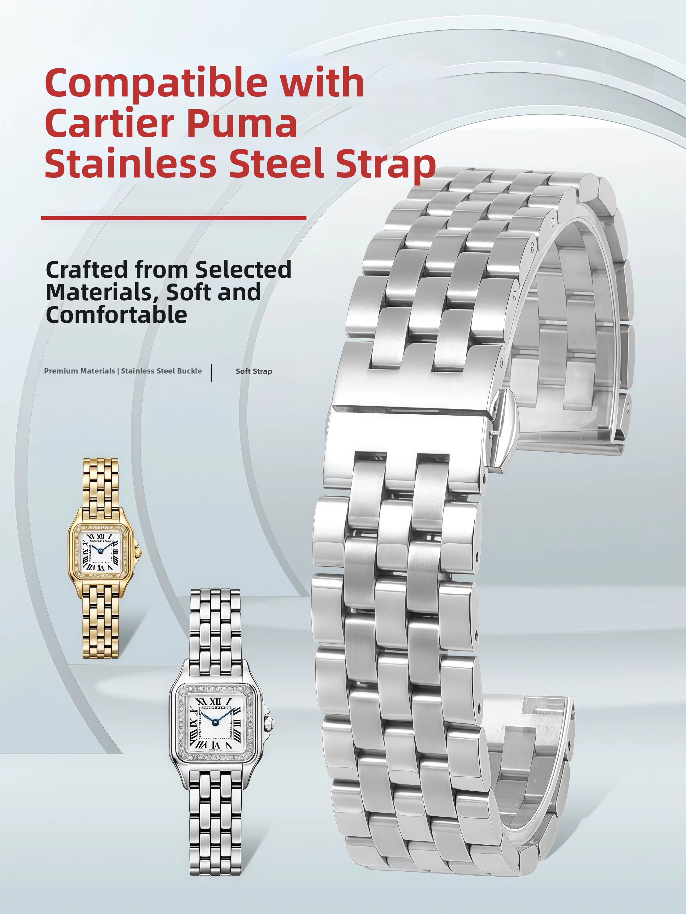 Women'S Accessories Cartier - 15mm 17mm 19mm 21mm men women