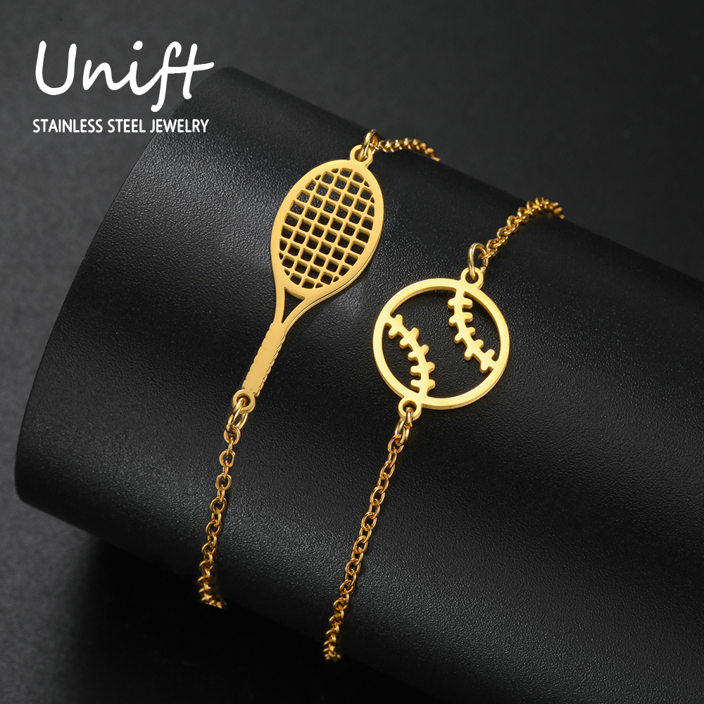 Women'S Volleyball Accessories - Unift Tennis Racket Bracelet for Women