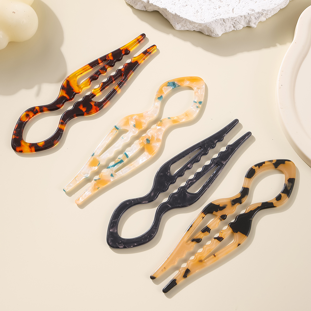 U-Shaped Hair Sticks Tortoises – обзор и цена Women Accessories Wholesale