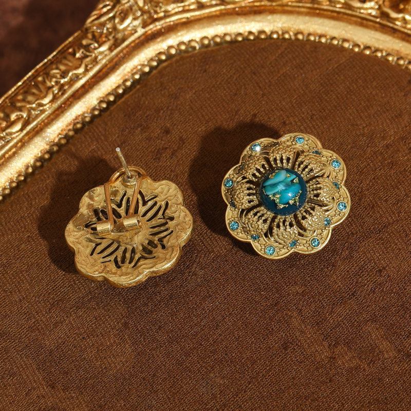 Vintage Green Glass Blue Flowe – обзор и цена Women'S Accessories Trends 2026
