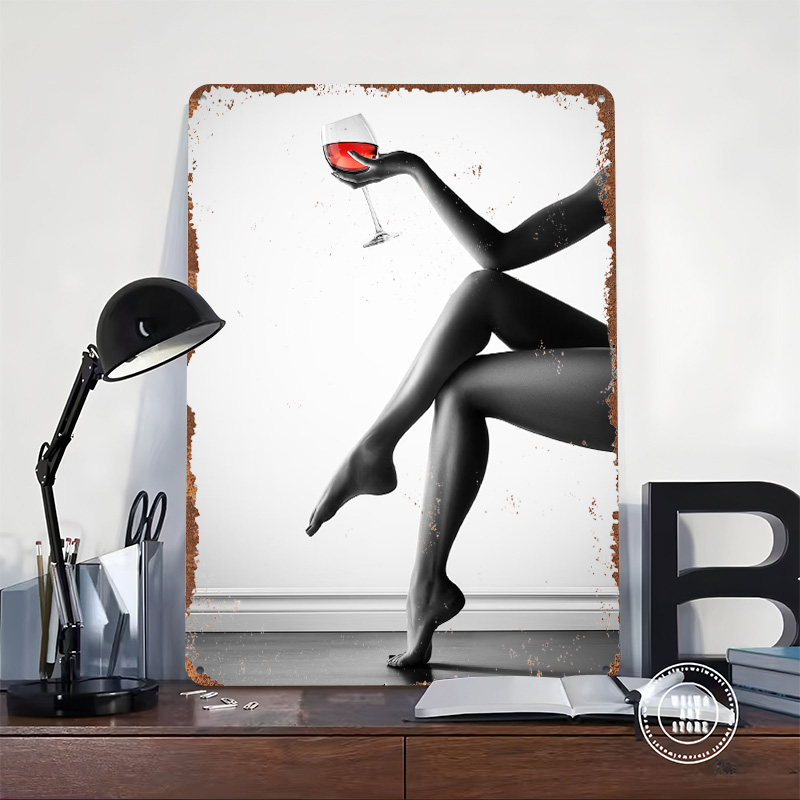 Elegant Woman With Wine Glass  – обзор и цена Women Accessories Poster