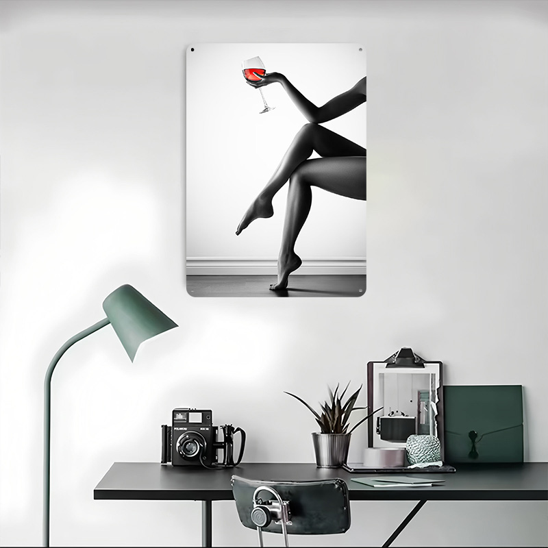 Elegant Woman With Wine Glass  – обзор и цена Women Accessories Poster