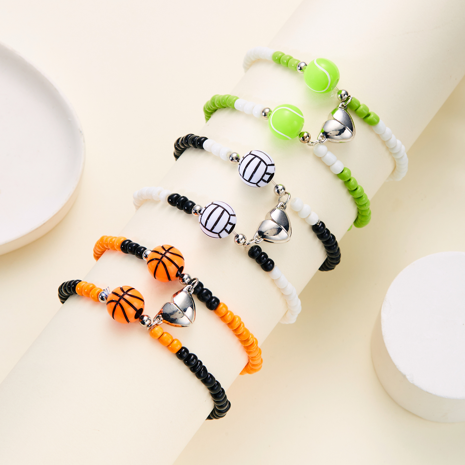 Rice Beads Couple Bracelet For – обзор и цена Women'S Volleyball Accessories