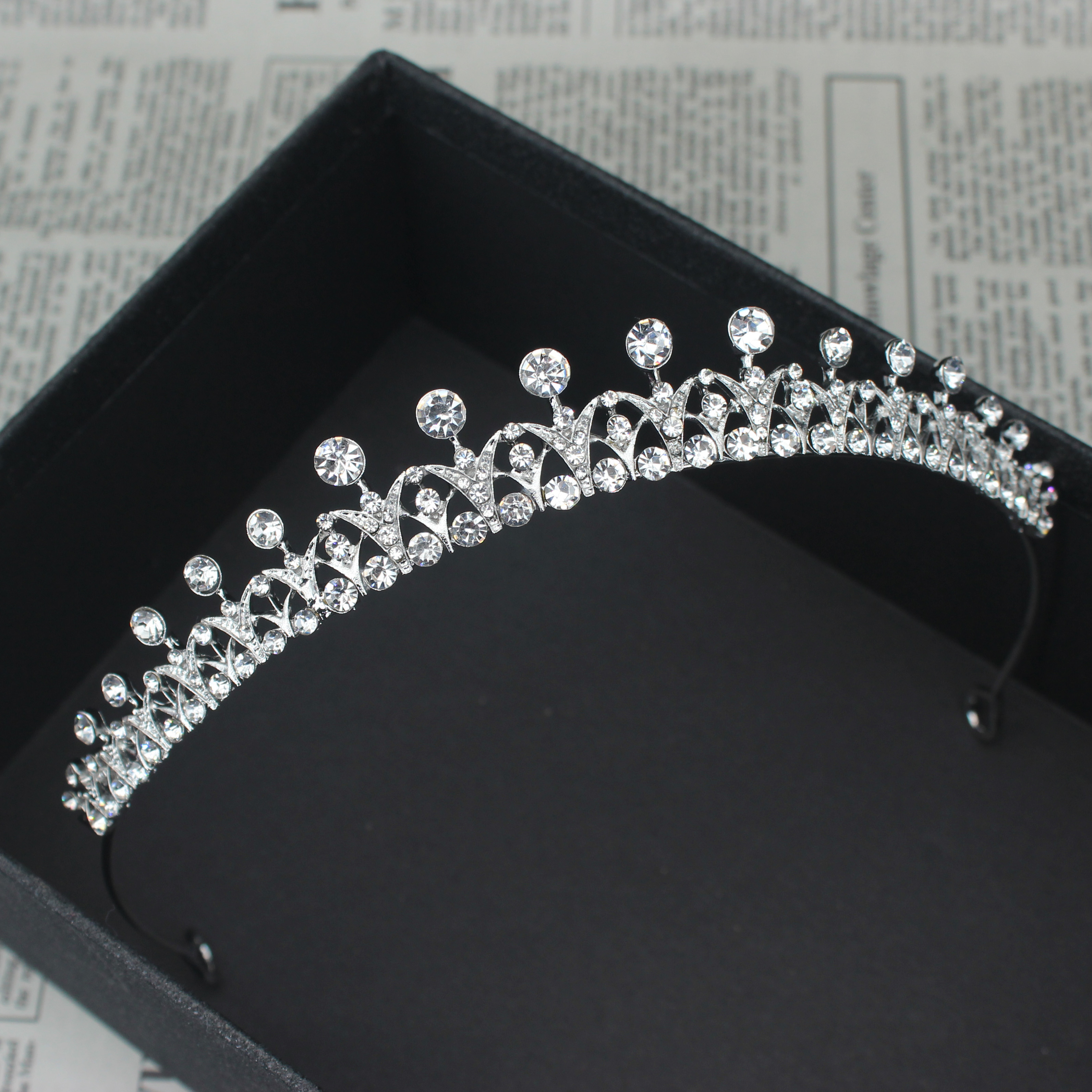 Crystal Wedding Bridal Tiara H – обзор и цена Women Accessories Wholesale
