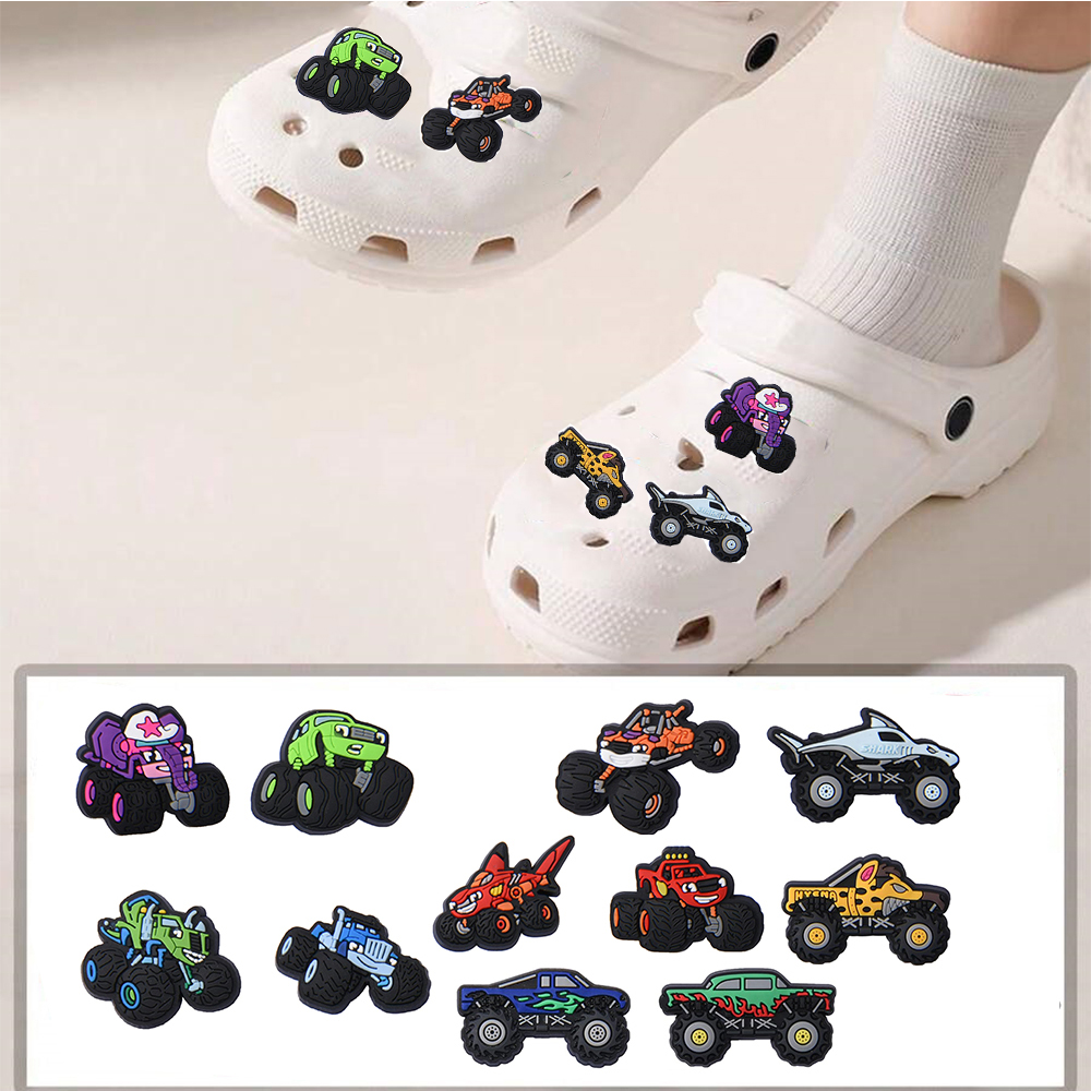 11Pcs Cars Cartoon Shoe Charms – обзор и цена Women'S Accessories Crocs