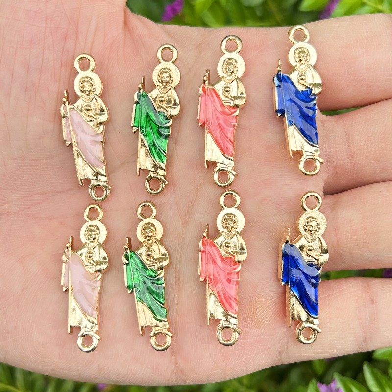 10PCS Green Saint Jude Bracele – обзор и цена Women Juda Accessories