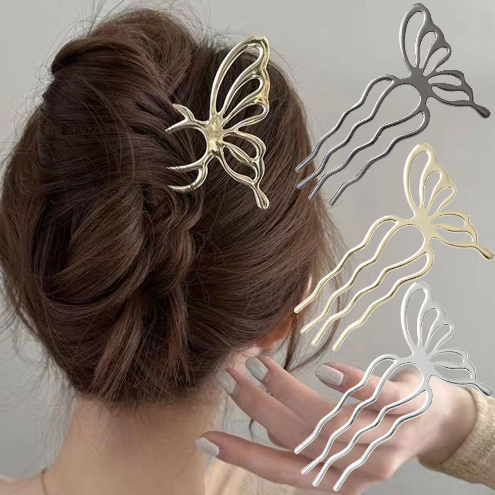 Korean Butterfly U Shape Hair  – обзор и цена Women Accessories Wholesale