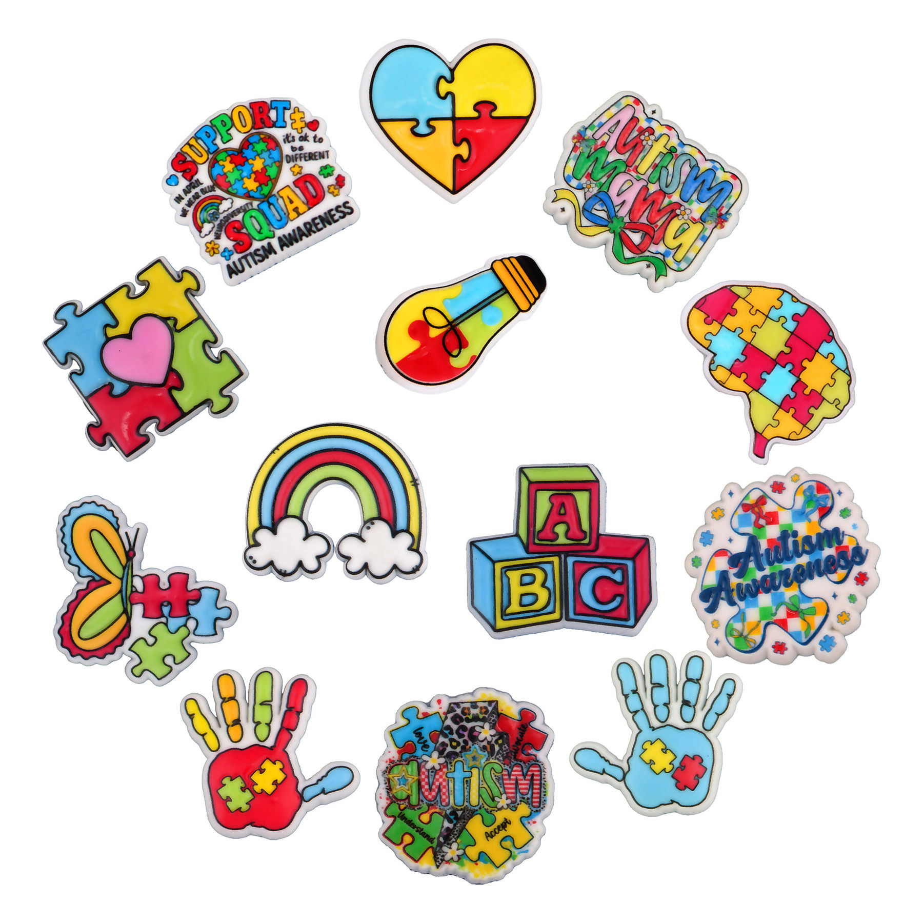 Autism Shoe Accessories  Cute  – обзор и цена Women'S Accessories Crocs