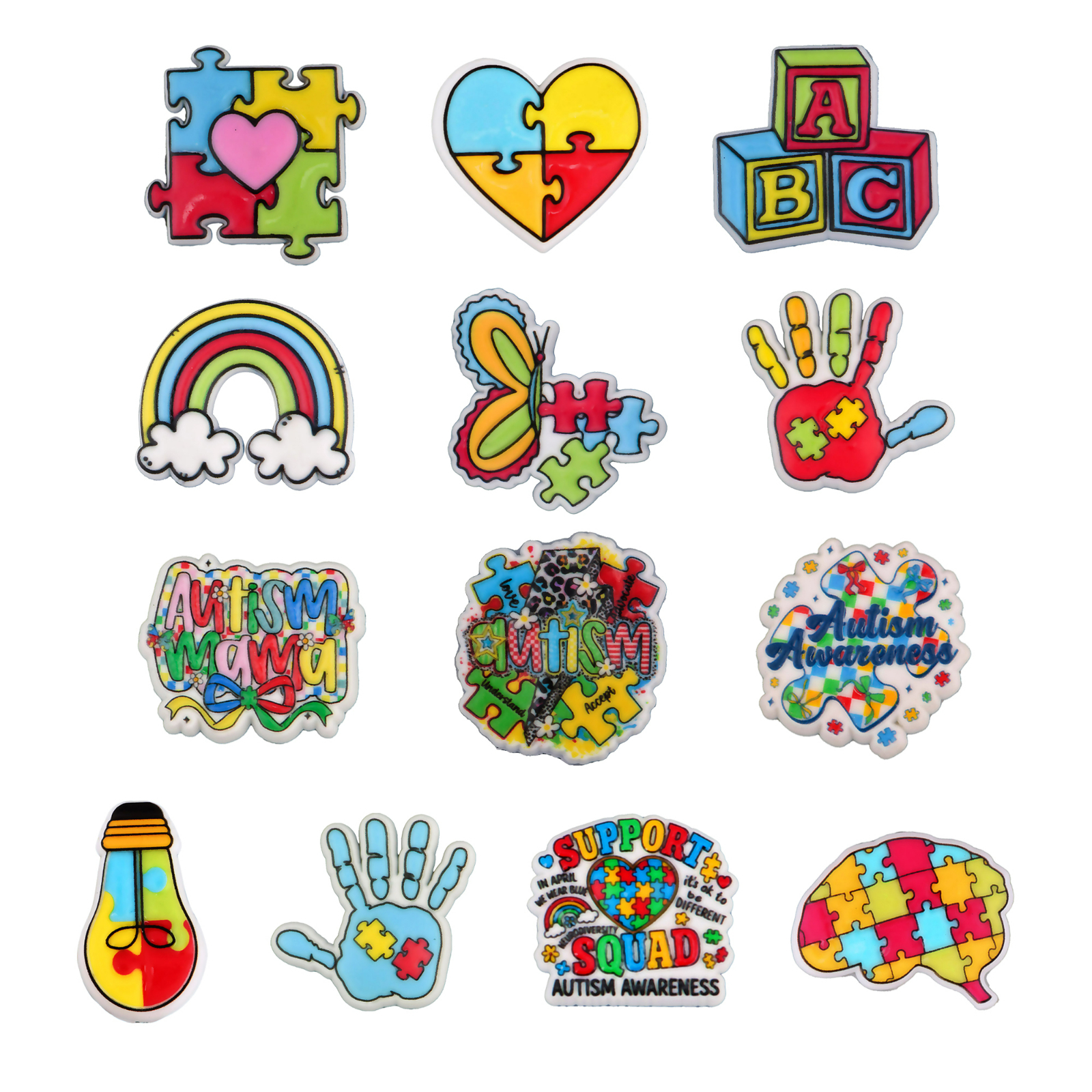 Autism Shoe Accessories  Cute  – обзор и цена Women'S Accessories Crocs
