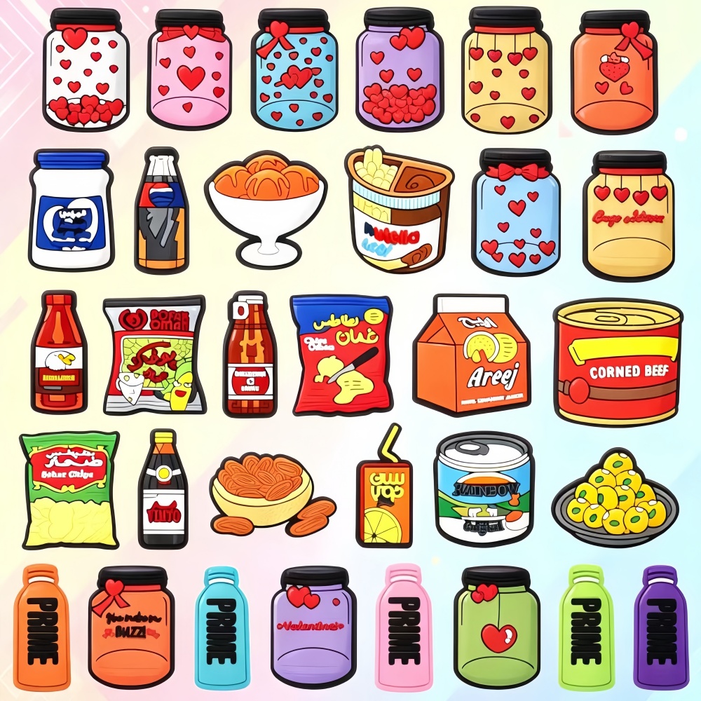 32PCS Food Shoe Charms for Cro – обзор и цена Women'S Accessories Crocs