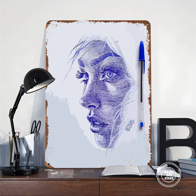 Ballpoint Pen Portrait of a Wo – обзор и цена Women Accessories Poster