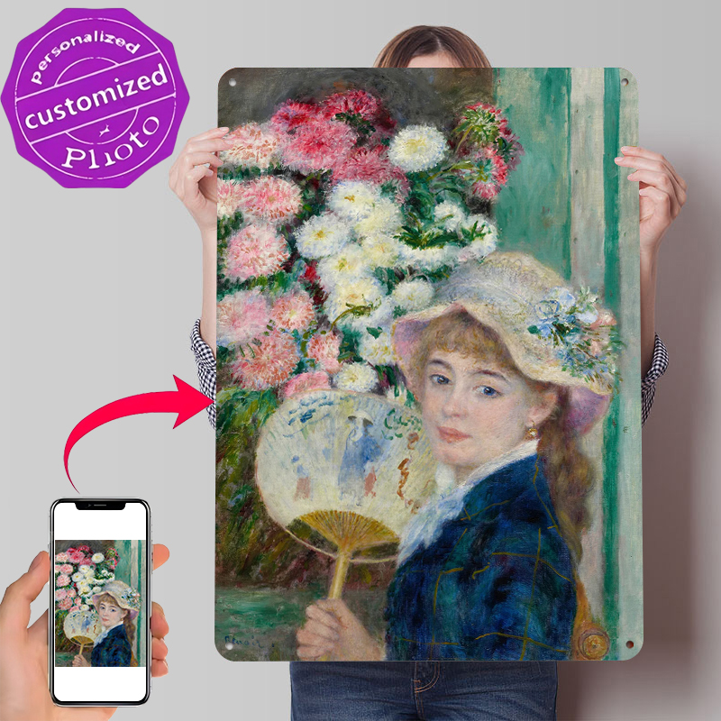 Young Woman With Fan and Flowe – обзор и цена Women Accessories Poster