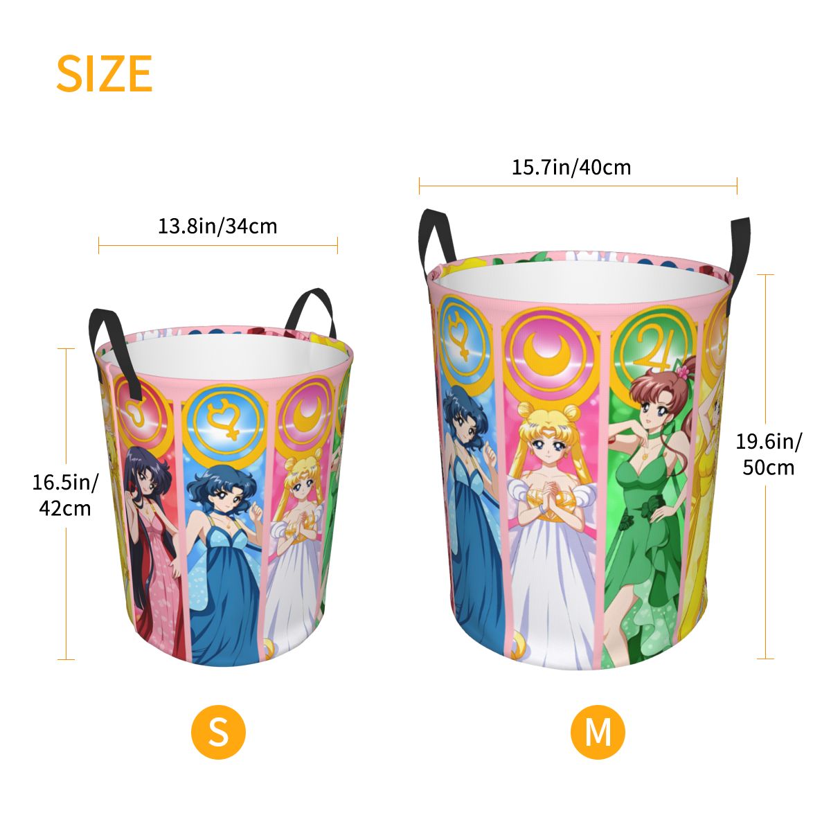 Sailor Moon Mars Venus Laundry – обзор и цена Women Accessories Hamper
