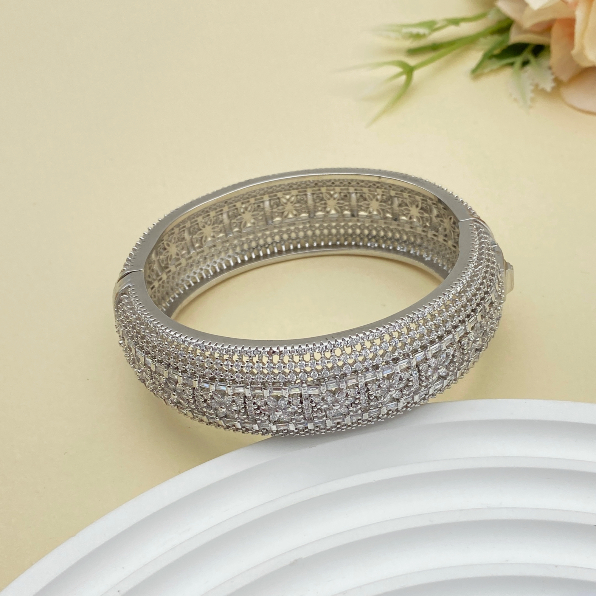 JRH Gold Plated Zirconia Bangl – обзор и цена Women Accessories Kuwait
