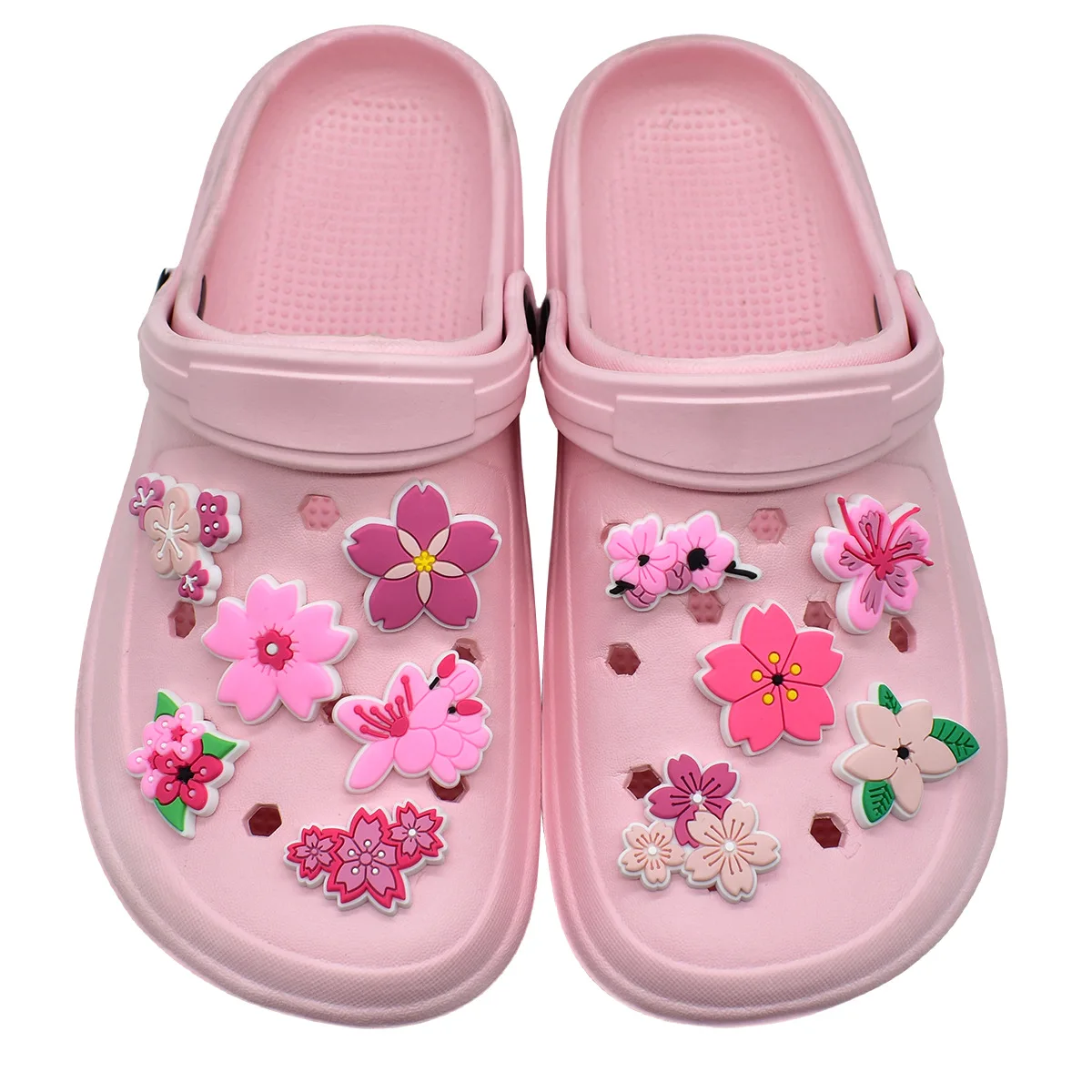 Cute Pink Flower Shoe Charms f – обзор и цена Women'S Accessories Crocs