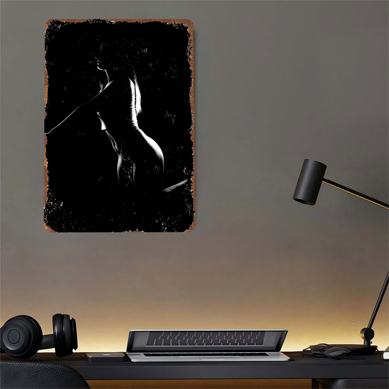 Silhouette of a Woman Metal Po – обзор и цена Women Accessories Poster