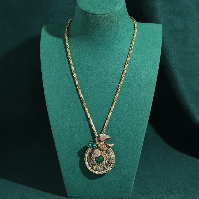 Vintage Round Green Natural St – обзор и цена Women'S Accessories Trends 2026