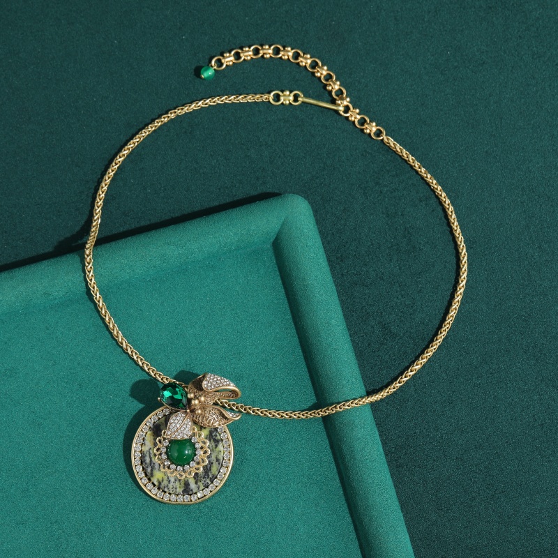 Vintage Round Green Natural St – обзор и цена Women'S Accessories Trends 2026