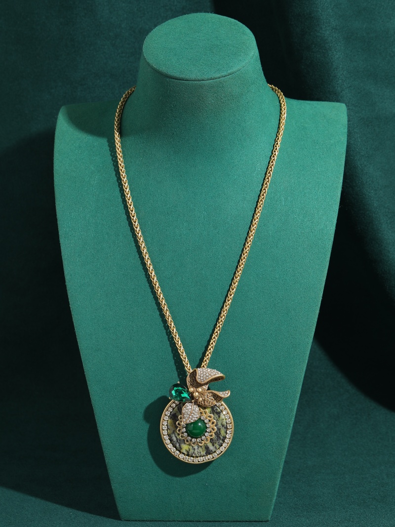 Vintage Round Green Natural St – обзор и цена Women'S Accessories Trends 2026