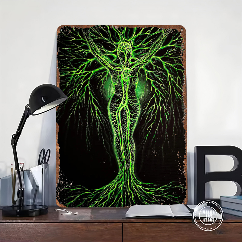 Green Tree Woman Printed Poste – обзор и цена Women Accessories Poster