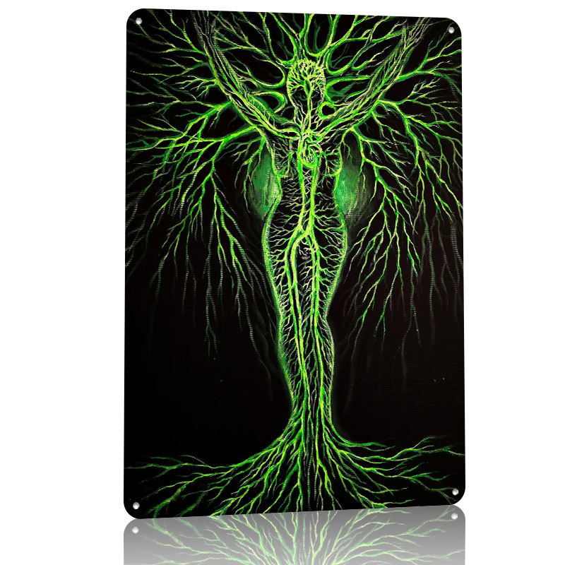 Green Tree Woman Printed Poste – обзор и цена Women Accessories Poster