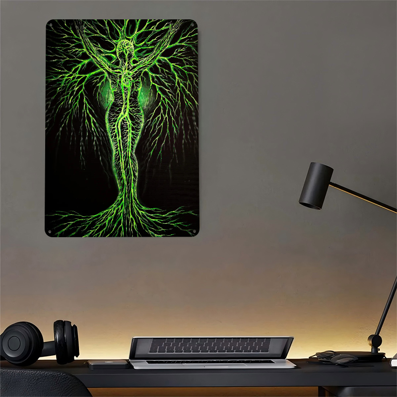 Green Tree Woman Printed Poste – обзор и цена Women Accessories Poster